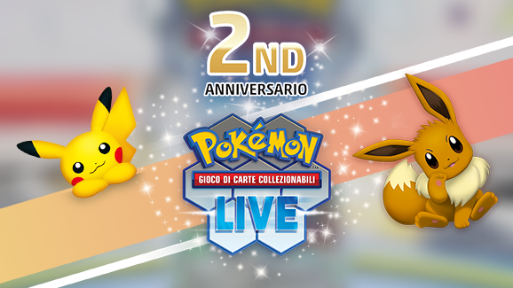 Secondo anniversario del GCC Pokémon Live